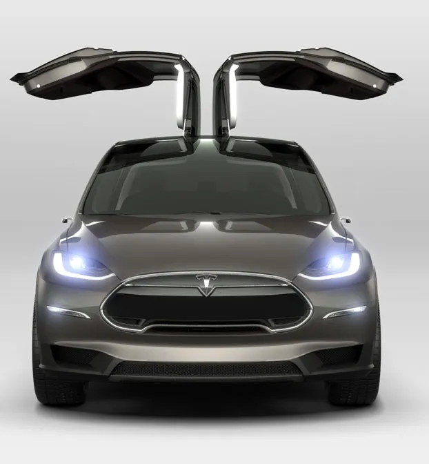 Tesla Model X history, photos on Better Parts LTD