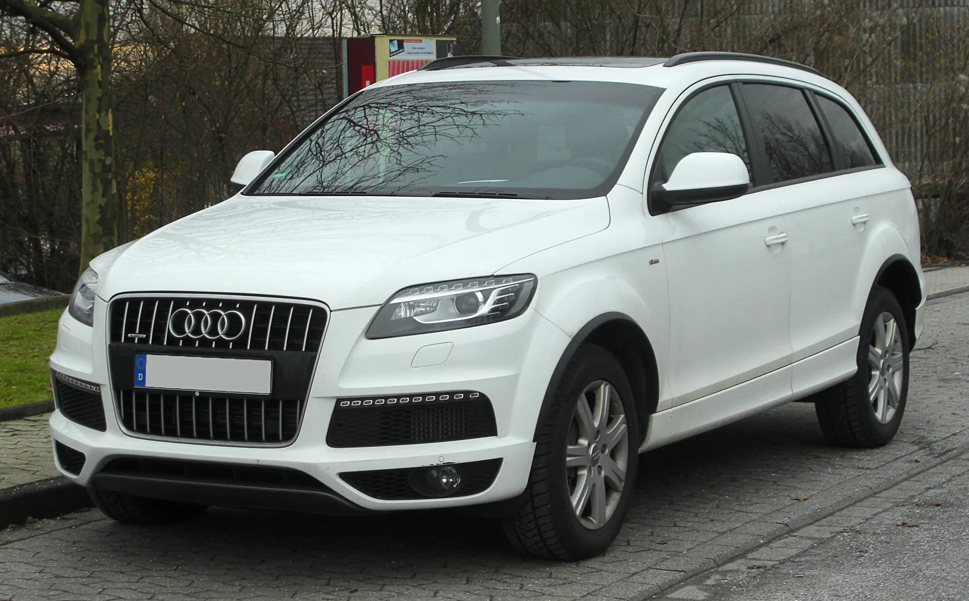 Audi q7 без пневмоподвески