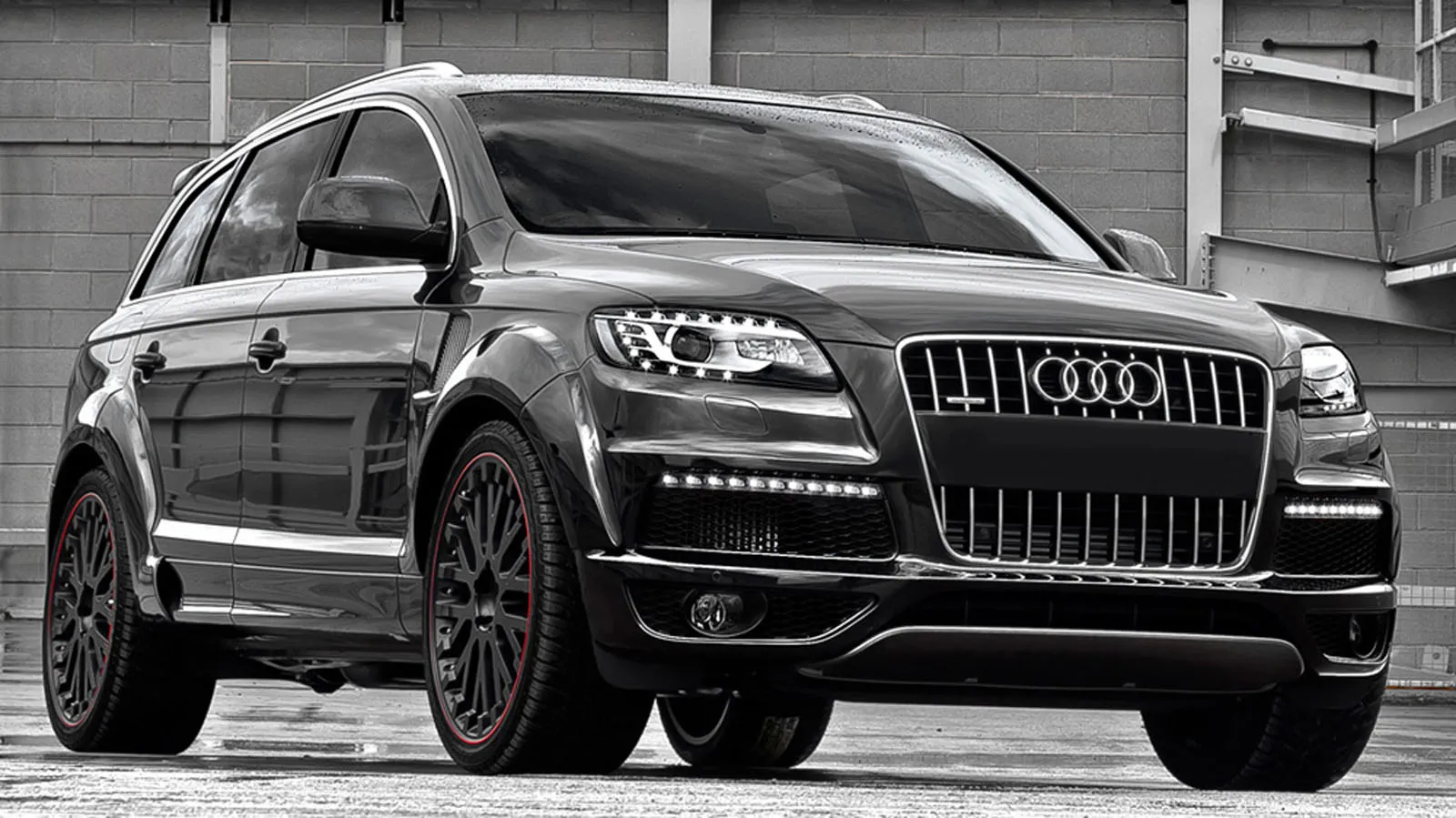 Дергается audi q7