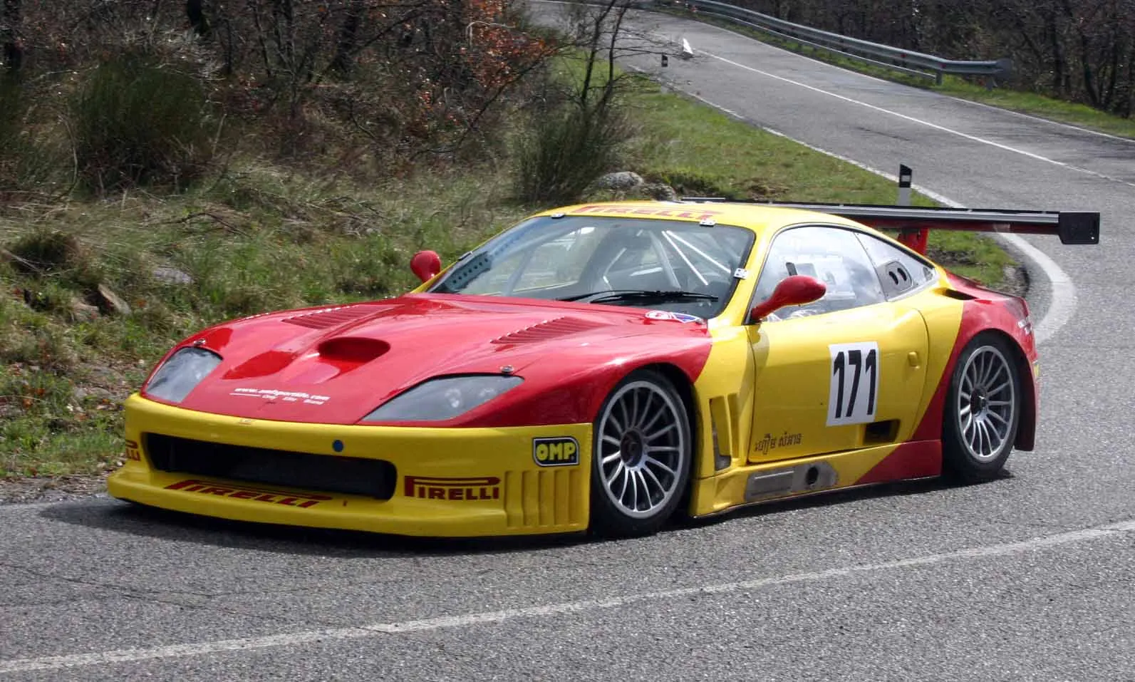 Ferrari 550 Maranello гоночная