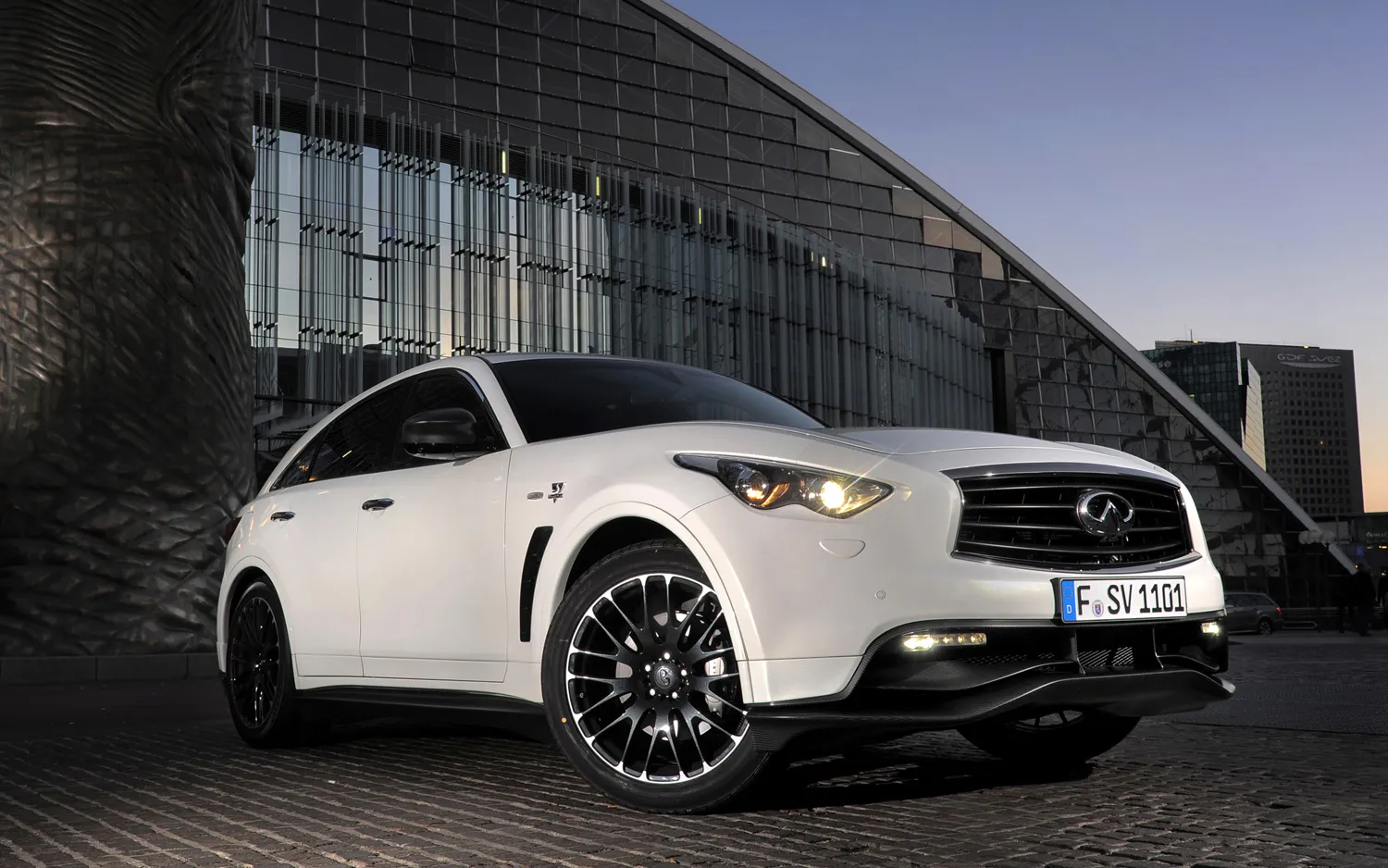 Infiniti fx50 двигатель