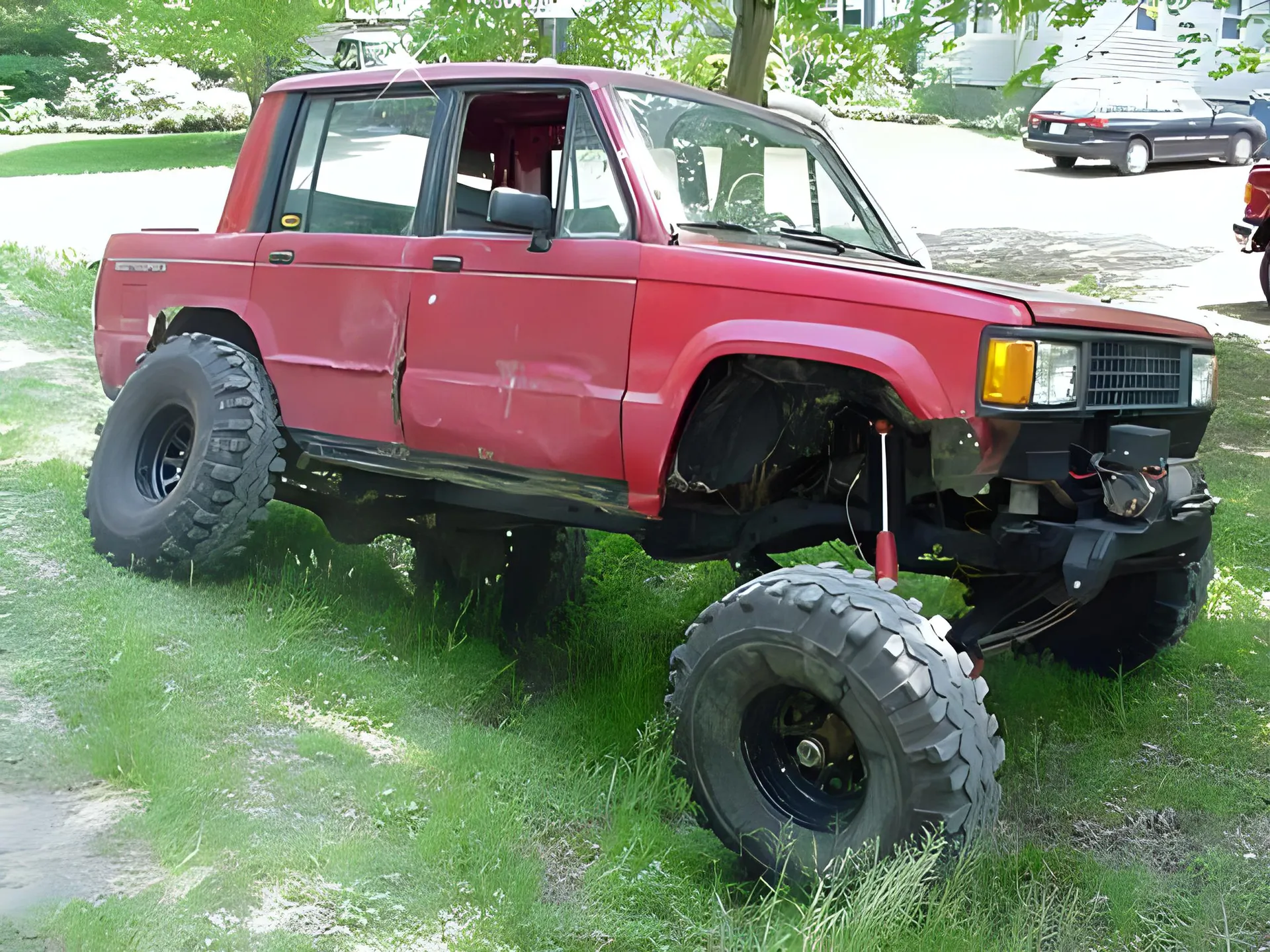 Суппорт isuzu trooper