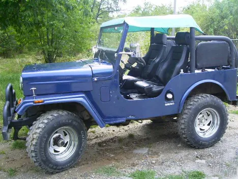 Mahindra CJ history, photos on Better Parts LTD