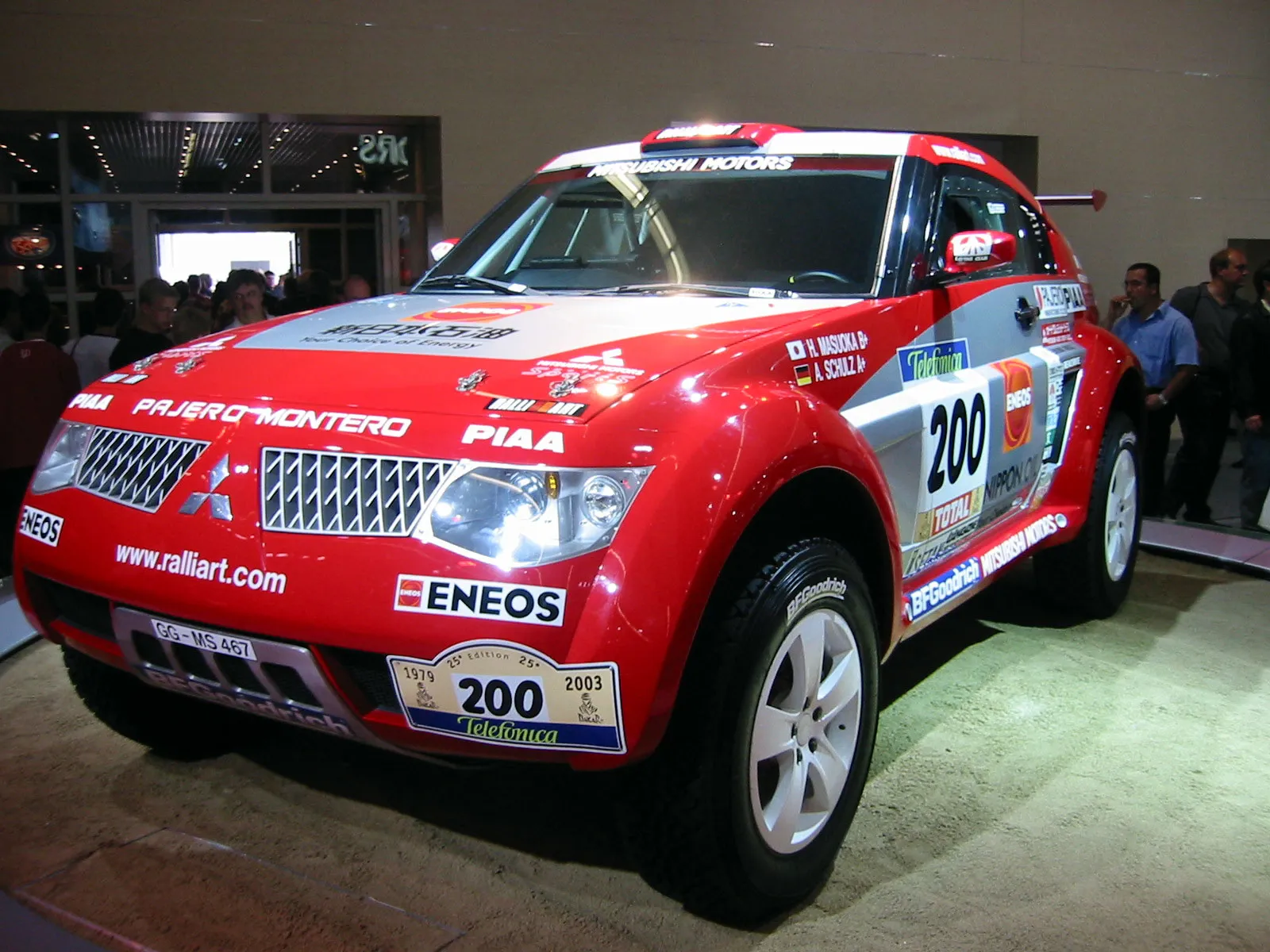 Mitsubishi pajero dakar