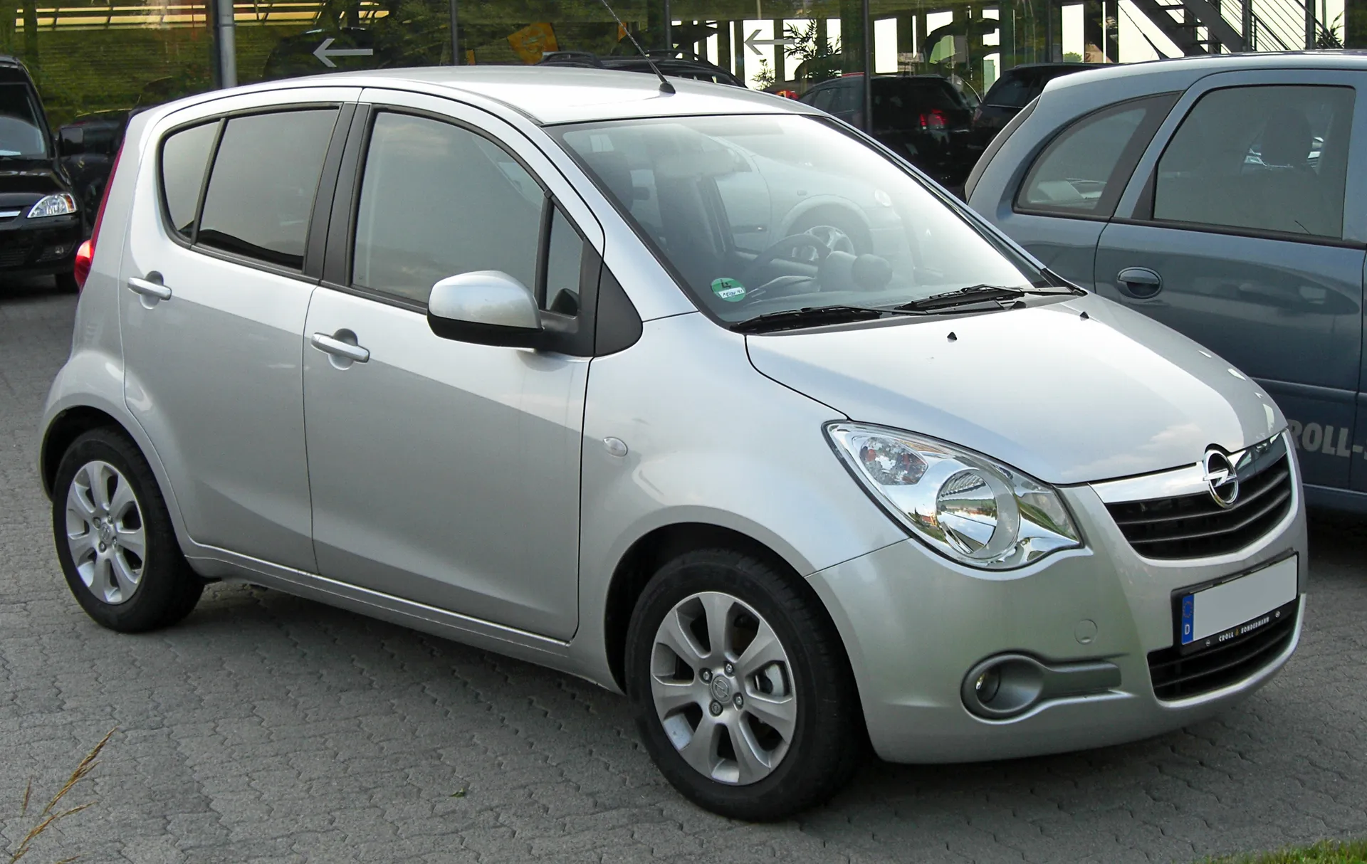 Opel agila размер