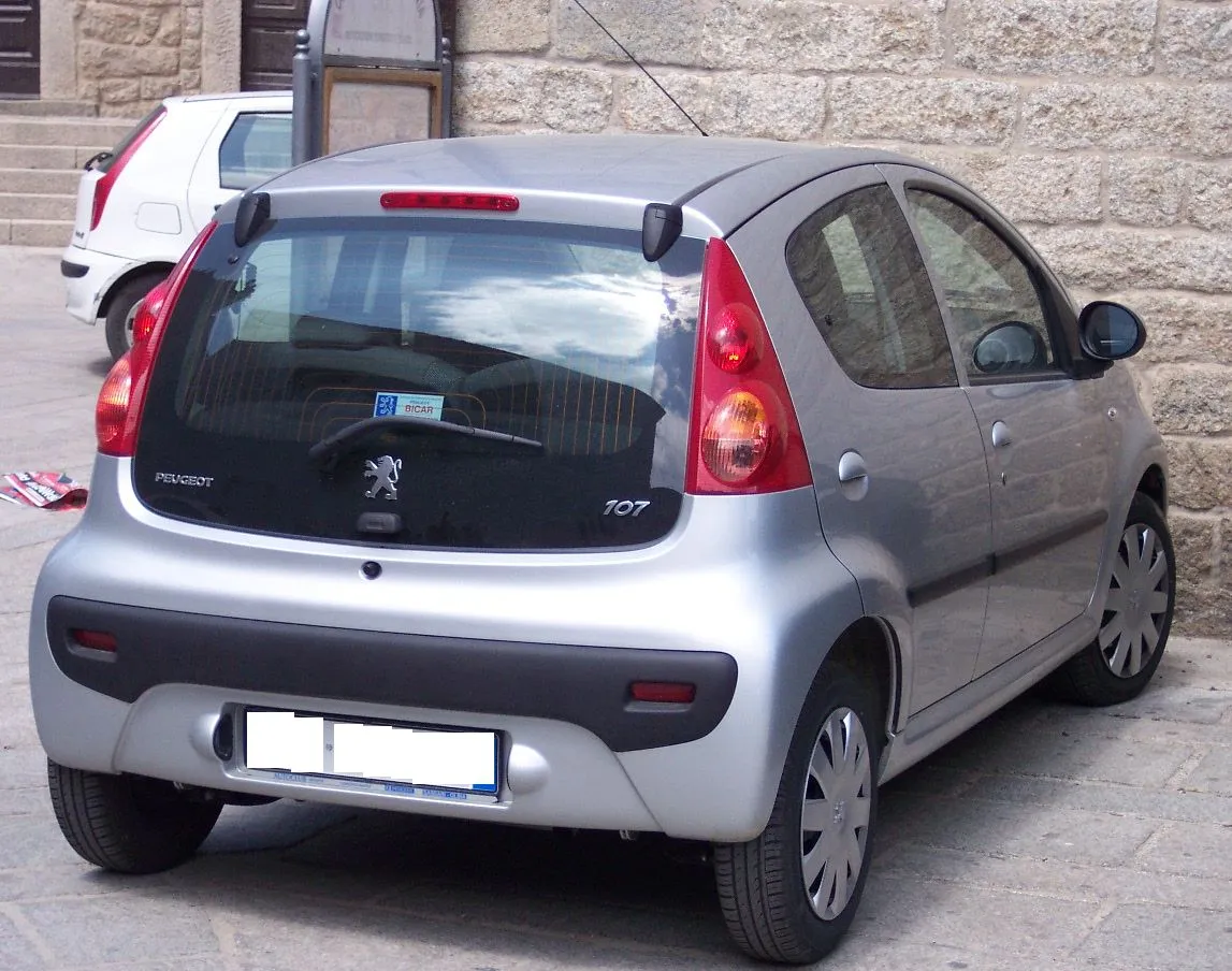 Peugeot 107 history, photos on Better Parts LTD