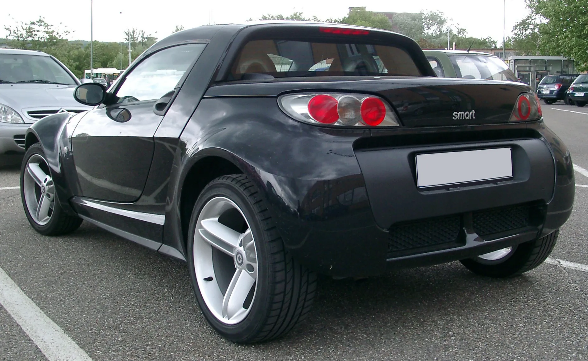 Smart roadster фото