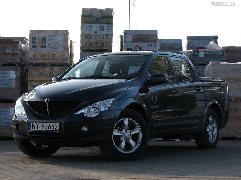 Actyon sports ssangyong фото