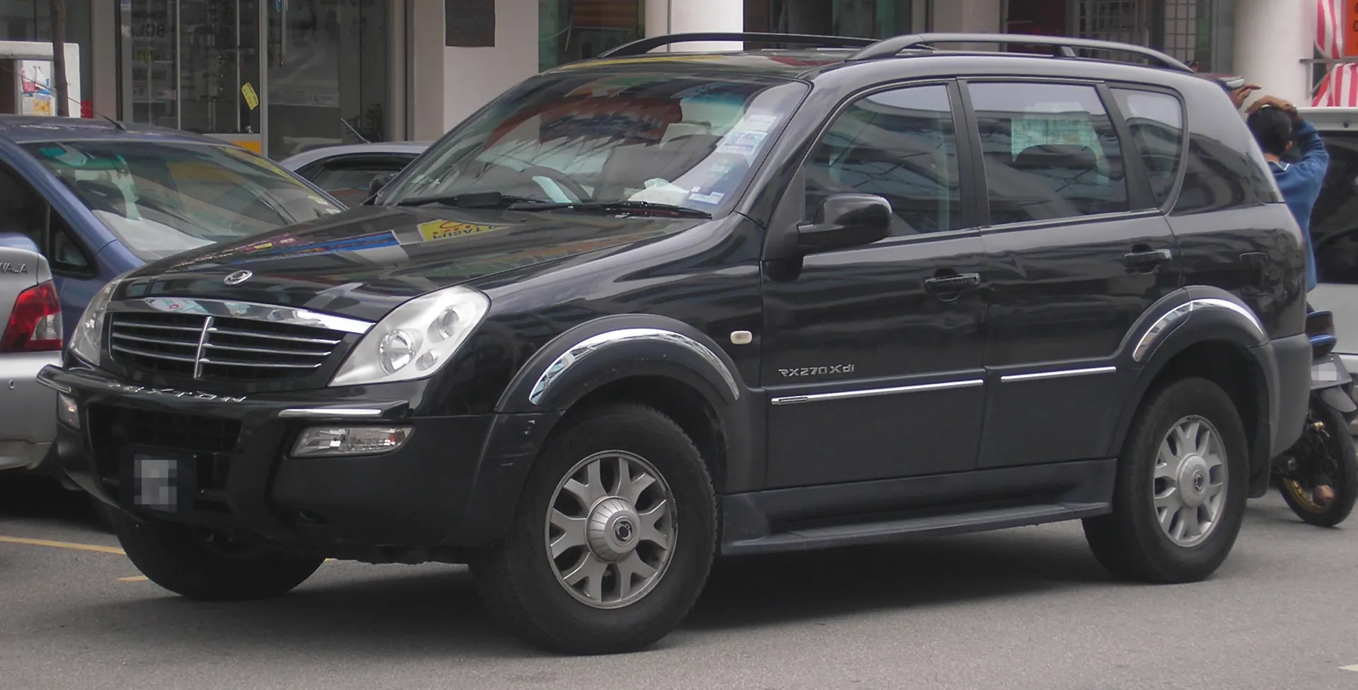 Реснички ssangyong rexton