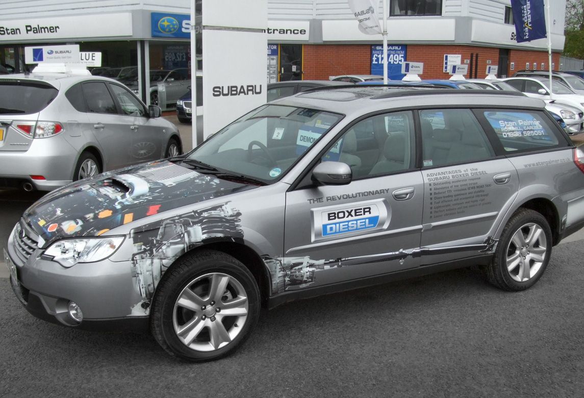 Subaru Outback Boxer Diesel technical details, history