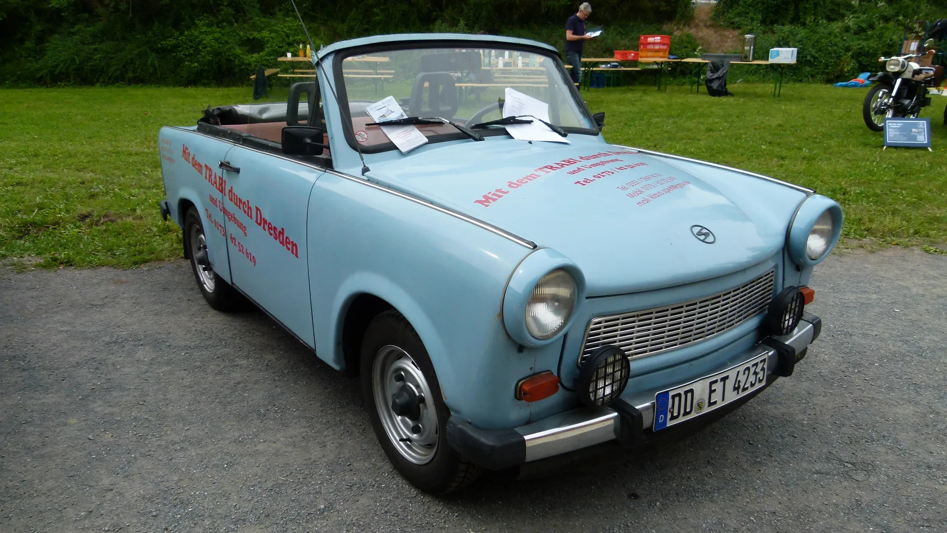 Trabant p601 кабриолет