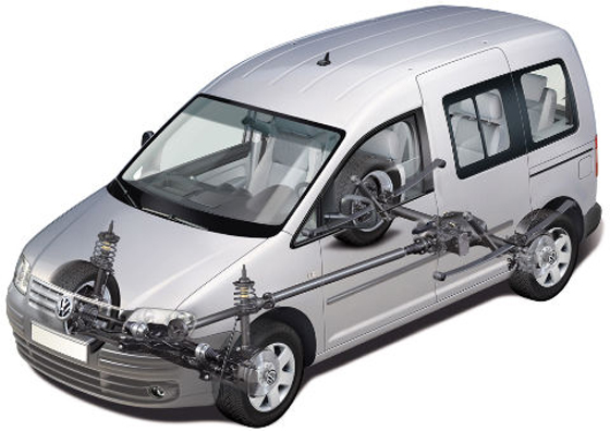 Laboratorium Mompelen bus VW Caddy 4Motion image #1