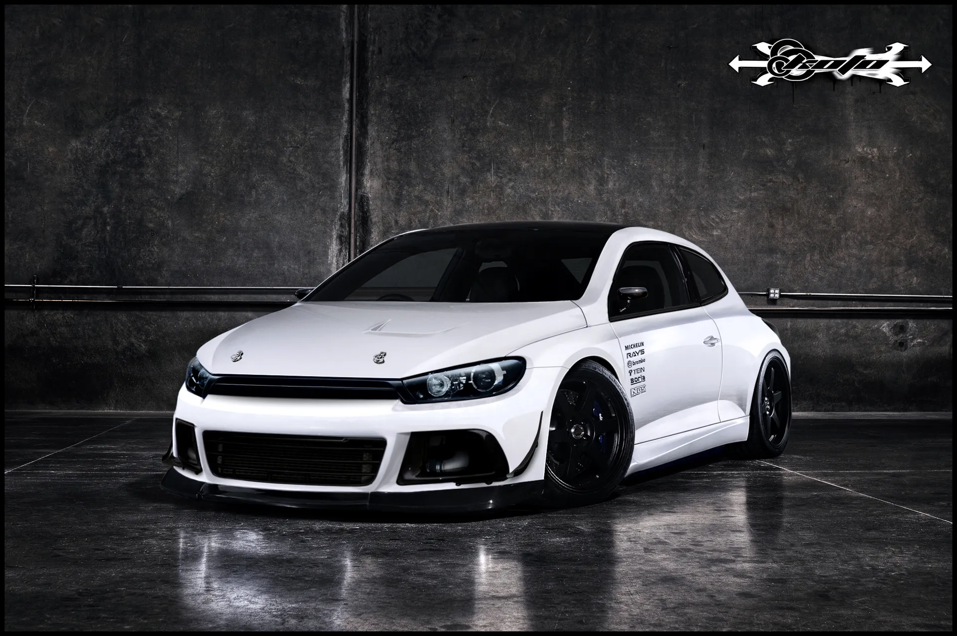 vw scirocco rc car