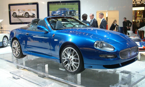 Maserati Spyder Blue Anniversary #1