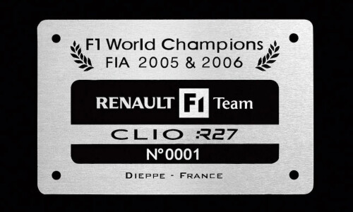 Renault Clio Renault Sport F1 R27 #8