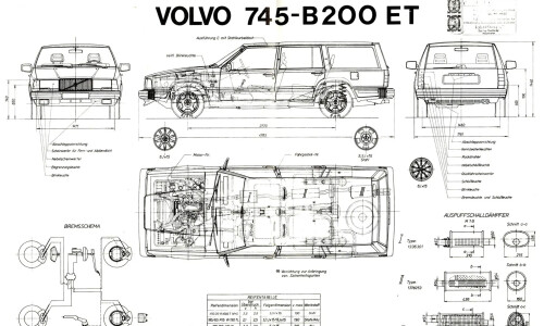 Volvo 745 photo 4